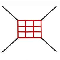 Hyack Struck Out Soccer Pitching Softball Baseball Target Net Batting raudona
