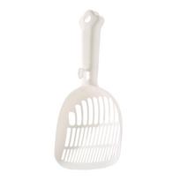 Plastic Material Cat Litter Scoop Large Size Fine Holes Cat Cleaning Tool Fine Pores Long Handle Litter Box Shovel Tofu Sand