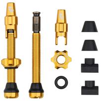 Wolf Tooth Tubeless Valve Stem Kit for Clik Valve - Gold auksas