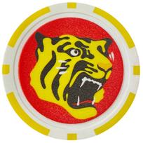 LEZAX Hanshin Tigers Golf Casino Marker Yellow HTAC-5721 geltona