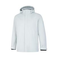 Li Ning Down Jacket Men's Waterdrop Gray AYMU291-1 2XL
