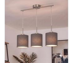 BRILAGI - LED pakabinamas šviestuvas ant laido NUBILA 3xE27/60W/230V antracitas