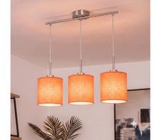 Brilagi - LED liustra ant laido NUBILA 3xE27/60W/230V oranžinė