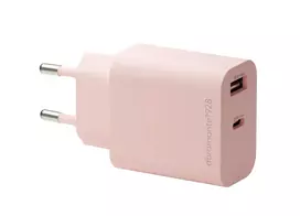 dbramante1928 re-charge - Sieninis įkroviklis EU USB-C 20W + USB-A 18W