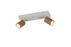 Šviestuvas nukreipiamasis Trio Soka, GU10, 2 x 10 W, ruda sp.