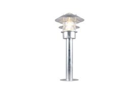 Pastatomas lauko šviestuvas Trio, 10W, E27, IP44, pilka sp., 22 cm x 50 cm