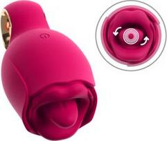 You2toys Oral Fun masažuoklis su 8 režimais, violetinis