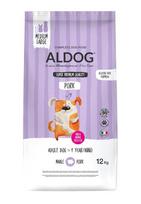 Aldog Super Premium momonoproteininis, suaugusiems šunims su kiauliena, 12 kg