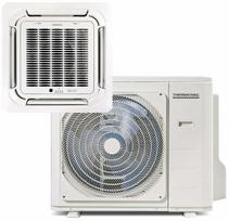 Oro kondicionierius Thermoval Osaka TVK-O12-KPL, 3.6 kW / 3.9 kW, išorinis ir vidinis blokai