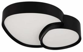 Šviestuvas lubų Trio Rise, LED, 2700 - 6500 °K, 1 x 21 W, balta sp./juoda sp.