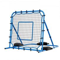 Futbolo atmušimo tinklas 119,5x113,5x142 cm Juodas geležinis rėmas