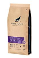 Wolfood Essential Breeder Low Grain šuniukams, kalytei nėštumo ar laktacijos metu ir aktyviems suaugusiems šunims su vištiena ir ryžiais, 20 kg