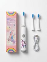 Zobu birste iLike Kids W3 Electric Toothbrush (Battery-Powered) +3 attachments White 4752192109332 ILIKW3ET3W (4752192109332)