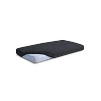 Jersey Fitted Sheet 90x200 cm Black, Jersey Fitted Sheet 90x200 cm Black