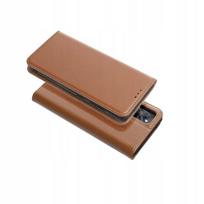 Smart Pro Book odinė dėklas-piniginė Xiaomi Redmi Note 15 Pro 5g, rudas