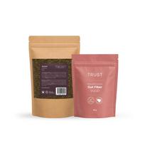 Rinkinys: TRUST Arbata + Gut Fiber Skaidulų mišinys