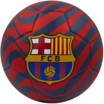 FC Barcelona: Swirl futbolo kamuolys, raudonas - 5 dydis