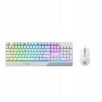 MSI Vigor GK30 COMBO WHITE laidinės klaviatūros ir pelės rinkinys