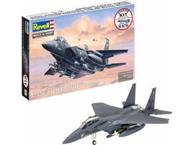 Revell F-15E Strike Eagle lėktuvo surenkamas modelis dovanų rinkinys 1/144