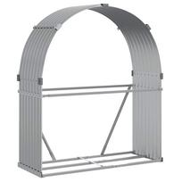 vidaXL Malkų stovas, pilkas, 120x45x140cm, galvanizuotas plienas