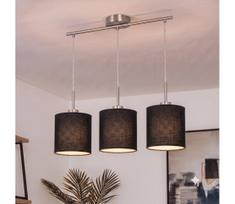 BRILAGI - pakabinamas LED šviestuvas ant laido NUBILA 3xE27/60W/230V juodas