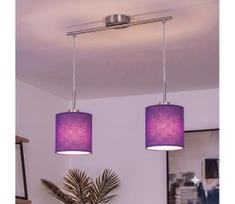 BRILAGI - LED pakabinamas šviestuvas ant laido NUBILA 2xE27/60W/230V violetinis