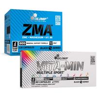Rinkinys: Olimp Vita-Min Multiple Sport Mega Caps® + Olimp ZMA