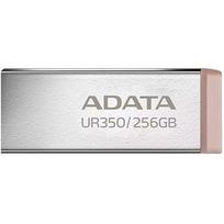 ADATA UR350 USB flash drive 256GB USB Type-A 3.2 Gen 1 (3.1 Gen 1) Brown, Stainless steel UR350-256G-RSR/BG