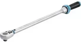 HAZET 5123-3CT – Mechaninis reketinis dinamometrinis raktas su spragtelėjimu – 1/2 colio – 60–320 Nm – 3% tikslumas – Juodai/Mėlynas