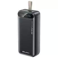 Nešiojamas Power Bank AWEI PA-12 30000mAh 22.5W juodas