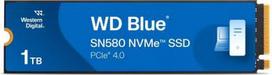 SSD WESTERN DIGITAL Blue SN580  1 TB M.2 PCI Express 4.0 NVMe Yes Write speed 4150MB/s Read speed 4150MB/s 600xTBW rating Bulk WDS100T3B1E-00CHF0 WDS100T3B1E | 718037904597