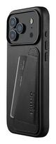 Mujjo Leather Wallet Case mobiliojo telefono dėklas 17,5 cm (6.9″) Piniginės tipo Juoda