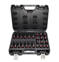 AWTOOLS SMŪGINIŲ GALVUČIŲ RINKINYS 1/2″ 26 vnt./10-24 mm/ TRUMPOS IR ILGOS BLACK LINE