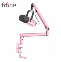 Fifine Tam8p dinaminis mikrofonas Xlr/usb su stovu transliacijoms