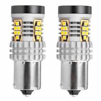 LED lemputė AMIO 02797 BA15S 12V 24V