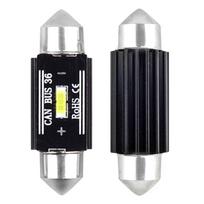 LED lemputė AMIO 02442 C5W C10W C3W 12V 24V