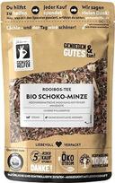 "Bremer Gewürzhandel Rooibos" arbata "Šokoladas su mėtomis", ekologiška, biria, harmoningo aromato, švelnaus saldumo ir šiek tiek mėtų, nenugalimo skonio, puikiai tinka atsipalaidavimui, 3 x 100 g