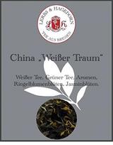 "Lerbs & Hagedorn", "China Tea White Dream" | Passion Fruit Jasmine Flavour 250 g (apie 21 litras) Baltoji arbata, žalioji arbata, jazminų žiedai