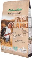 "Markus-Mühle Freiland" - Lauko ingredientai - Jautriems šunims - 100% šalto spaudimo - aukščiausios kokybės sausas maistas šunims (12 kg, žąsis)