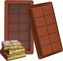 "Webake" šokolado forma, gili silikoninė šokolado forma, 2 vnt., LFGB silikoninė forma, šokolado plytelių forma, gili šokolado forma, itin gili šokolado forma, skirta šokoladui, šokoladui, saldumynams