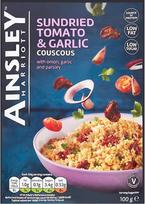 Ainsley Harriott Džiovintų pomidorų ir česnakų kuskusas 100g