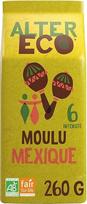 ALTER ECO „Café Mexique“ 100 % „Arabica“, ekologiškos kavos pupelės, 260 g