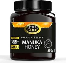 Aukščiausios kokybės manukos medus, MGO koncentracija 300 mg + 250 g