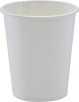 Baltai popieriniai puodeliai, 205 ml / 7 oz, skirti kavai, pienui, arbatai, gaiviesiems gėrimams ir kt. Vienkartiniai gėrimų puodeliai, skirti biurams, kavinėms, stomatologijos klinikoms, karštiems ir šaltiems gėrimams. Kavos puodeliai (1 vnt. pakuotė)