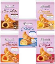 Bauli Cornetti Croissant Brioche sausainiai su grietinėlės kremu Italija 5 pakuotės