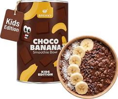 BREKKY – Šokoladas ir bananas – Vaikams skirtas kokteilio dubuo – veganiškas – 100 % natūralus – be pridėto cukraus – puikus pusryčiai vaikams
