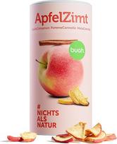 BUAH „Apple Cinnamon“ | Ekologiški liofilizuoti obuoliai su cinamonu, rafinuoti be pridėto cukraus | 100 % liofilizuoti vaisiai (veganiški, be glitimo, be laktozės) | Puikus užkandis (110 g)