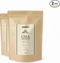 Čia sėklos, 2 kg (2 x 1 kg) – „Chia Trade“ didmeninė pakuotė – žaliavalgiškam maistui ir veganams – be glitimo, be GMO – baltymų ir skaidulų šaltinis – tinka čia pudingui, kokteiliams, javainiams ir kepiniams – iš Paragvajaus
