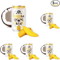 DIET-FOOD „Cocosa“ kokosų vanduo su mangų sultimis, 330 ml, dietinis maistas (5 vnt. pakuotė)