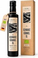Ekologiškas šalto spaudimo ir nefiltruotas juodųjų kmynų aliejus – „Nigella sativa“ iš Egipto ekologiškų sėklų – ypač aštrus – 250 ml
